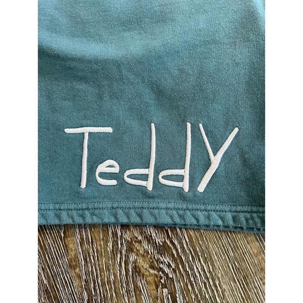 TEDDY FRESH Cotton Sweat Shorts Men's Size S Multicolor Embroidered‎ Logo